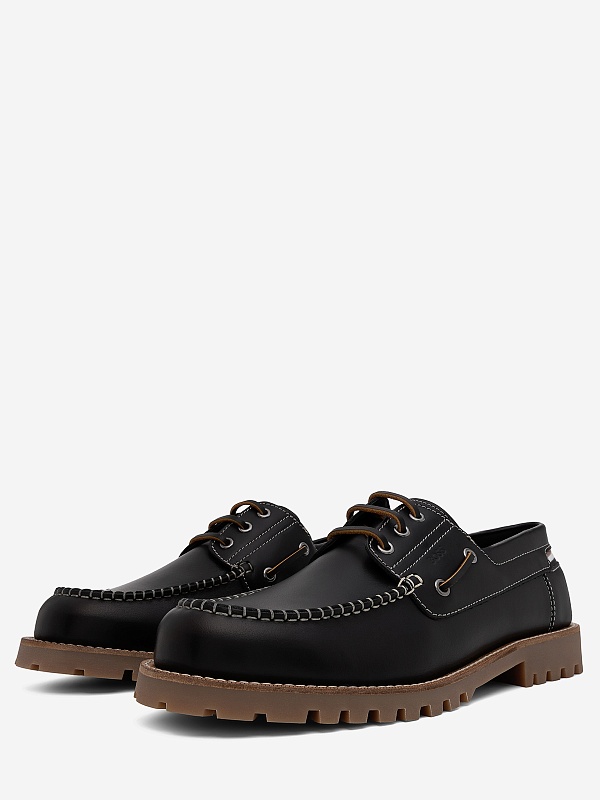 Лоферы муж Hugo Boss 50517152 001 Black - 4