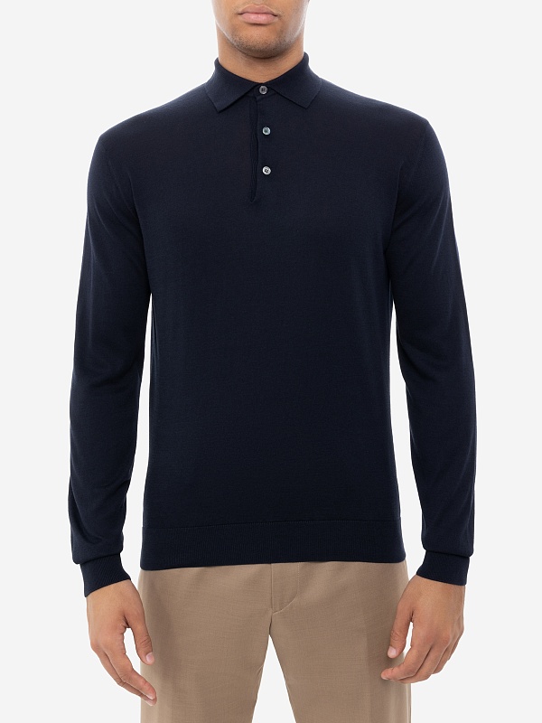 Поло с длинным рукавом муж Filippo De Laurentiis PL1MC SC18R 890 - 2