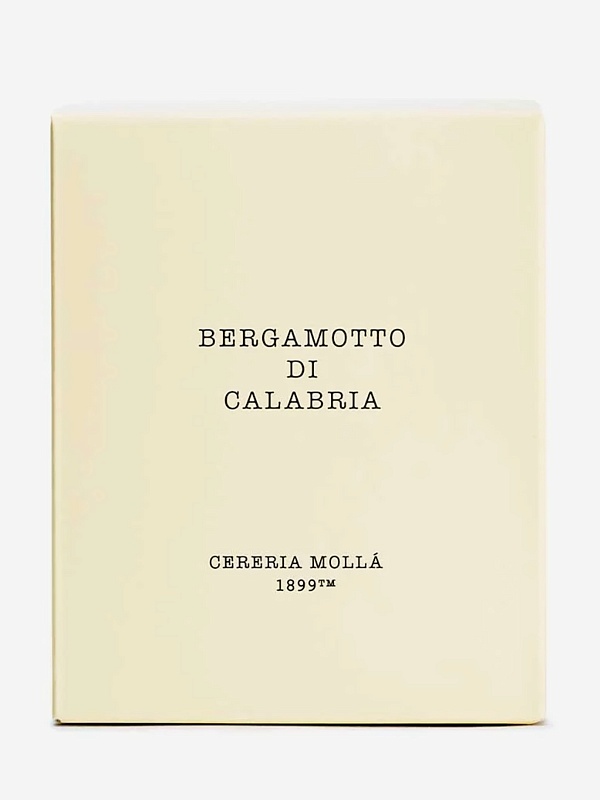 Свеча унисекс Cereria Molla 1899 5530 Bergamotto di Calabria 230г - 1