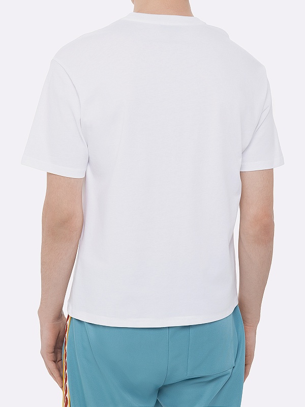 Футболка муж A.P.C. COHBW-H26386 TZC WHITE/BLACK - 4