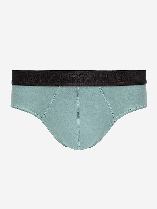 Набор (трусы 3 пары) муж Emporio Armani EM000258 AF10780 M6132 CHOCO/FUNGI/SURF - 2