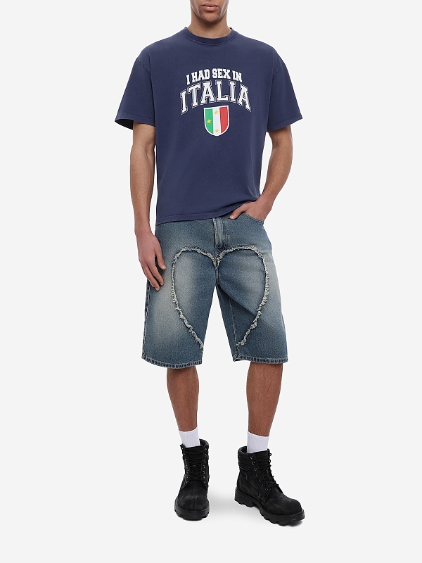 Футболка муж Carne Bollente SS26ST0113 Navy - 1