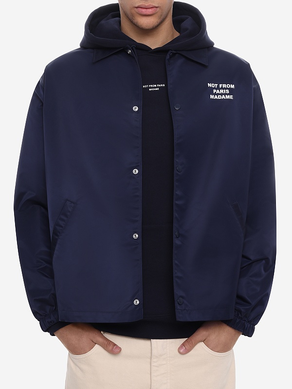 Куртка муж Drôle de Monsieur PERM-JT183-PA014-NY NAVY - 3