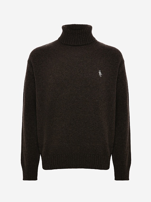 Свитер муж Sporty & Rich WS08265302BR03 Chocolate - 0