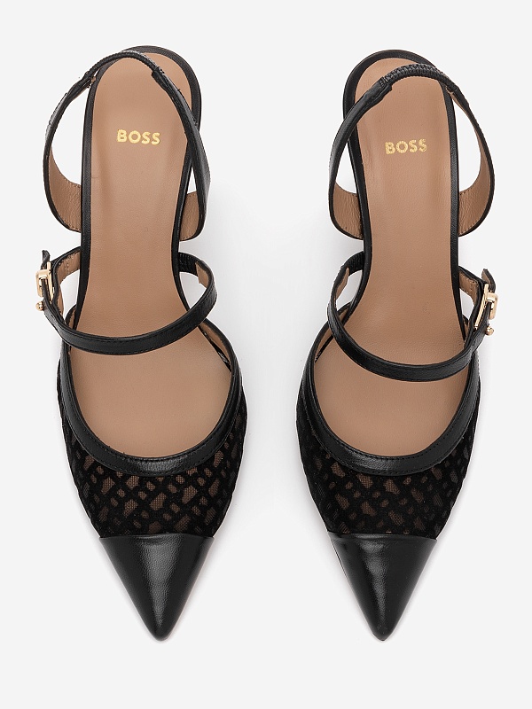 Слингбеки (каблук) жен Hugo Boss 50512900 001 Black - 2