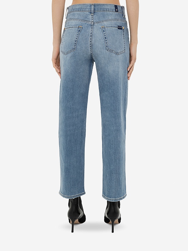 Джинсы жен 7 For All Mankind JSAN44A0TL LIGHT BLUE - 4