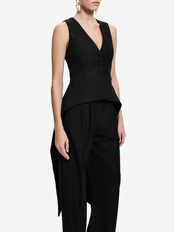 Жилет жен Nissa VS1348 black - 2