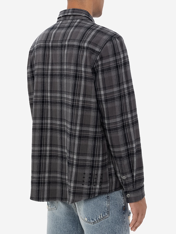 Рубашка муж Ksubi MSP25SH016 GREY - 3