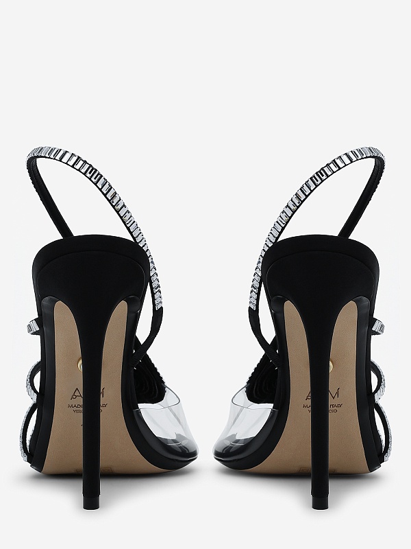 Босоножки (каблук) жен Alevi L26SC012.U.0222997 BLACK - 3