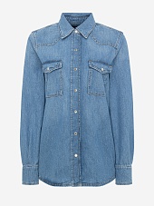 Рубашка жен 7 For All Mankind JSYRC210MS LIGHT BLUE