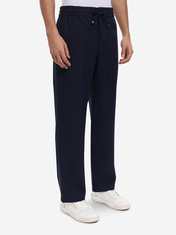 Брюки муж Drôle de Monsieur I-BP197-PL127-NY NAVY - 2
