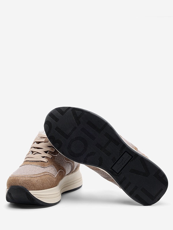 Кроссовки жен Voile Blanche 2018657.03. 4D22 DENIM BROWN-BEIGE - 5
