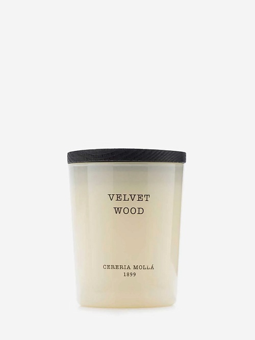 Свеча унисекс Cereria Molla 1899 MI5540 Velvet Wood 70г - 0