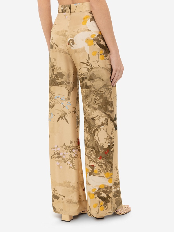 Брюки жен ACT N°1 PFP2311U SILK SAMPLE - 4