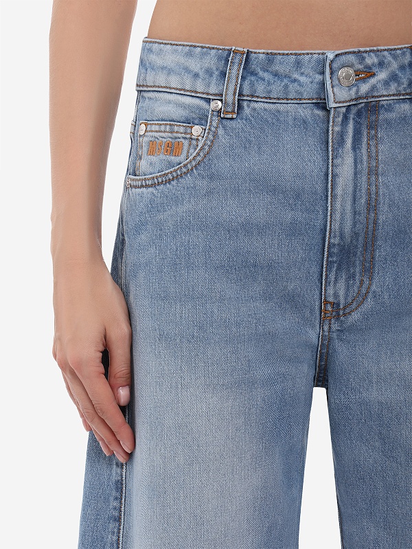 Джинсы жен MSGM 4041MDP239L 267279 83 - 4