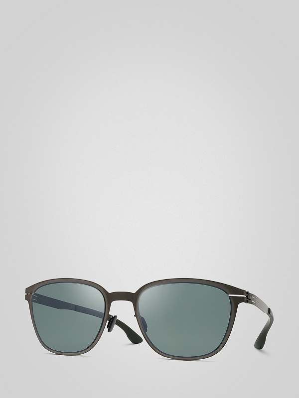 Солнцезащитные очки Ic Berlin IC ANTON GRAPHITE/DARK-GREEN 54 21 145 - 0