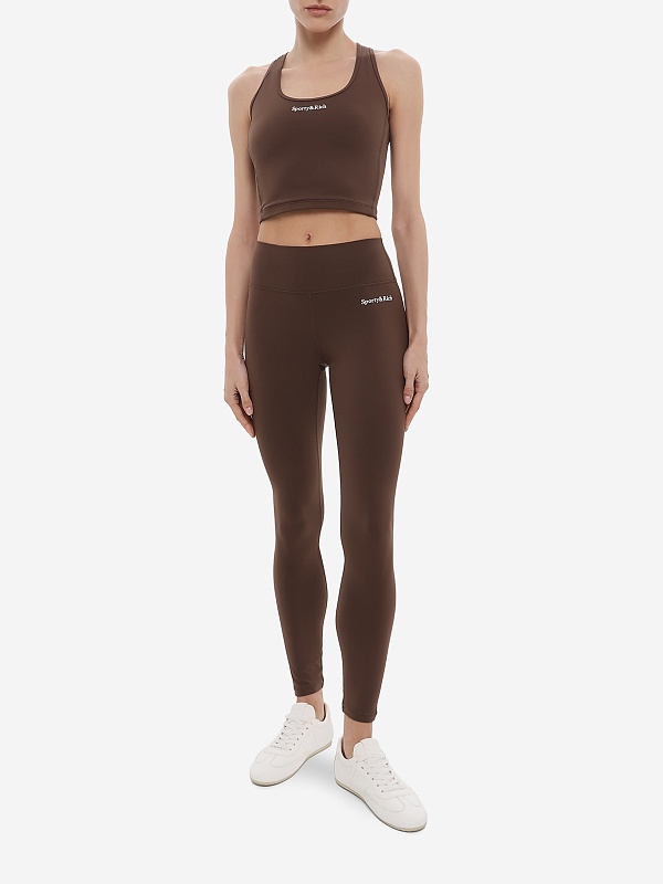 Топ (спортивный) жен Sporty & Rich TO02366300BR27 Toffee - 1