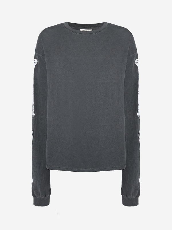 Футболка с длинным рукавом муж Alchemist ALSS26MJLST37b Jet Black - 0