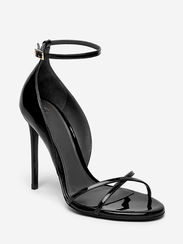 Босоножки (каблук) жен Alevi L22WC002.U.0004997 black - 2
