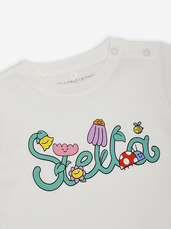 Футболка дев Stella McCartney TY8011 Z0434 101 - 2