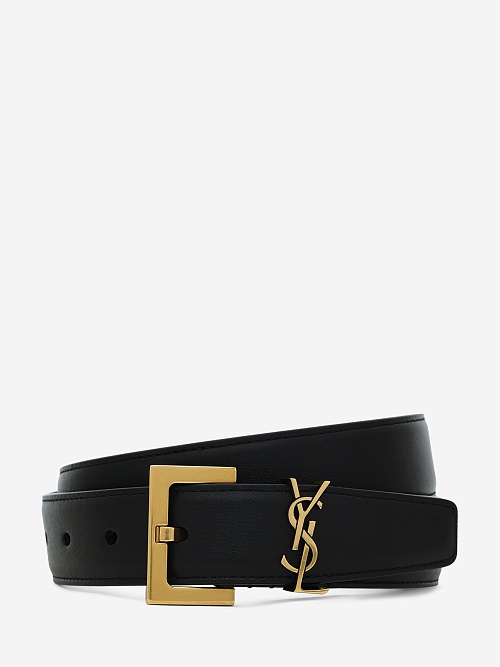 Ремень жен Saint Laurent 634437/BOO0W1000 Nero - 0