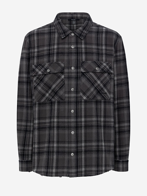 Рубашка муж Ksubi MSP25SH016 GREY - 0