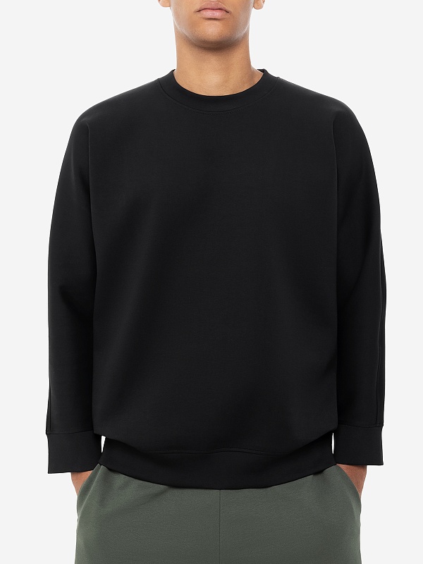 Толстовка муж Emporio Armani 3D1M64 1JHSZ 0999 NERO - 3