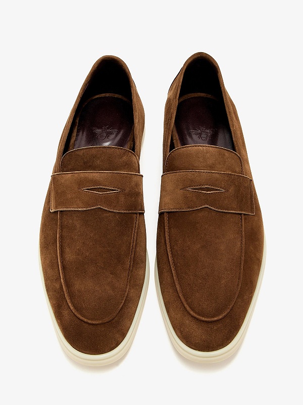 Лоферы муж Bougeotte MLGSSUBOCHSAUVAGE Brown - 3