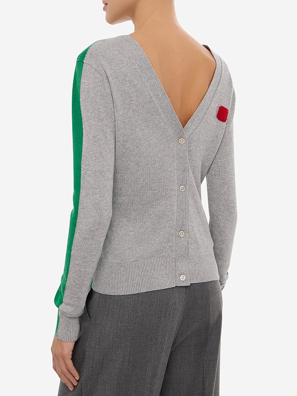 Кардиган жен MAX&CO 2626346013200 001 MELANGE GREY - 6