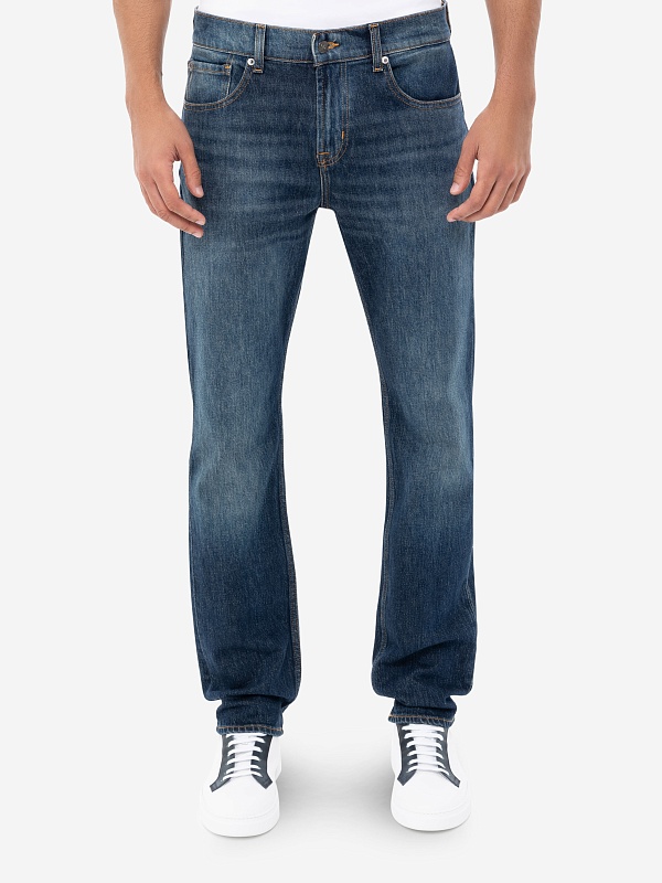 Джинсы муж 7 For All Mankind JSSCC100HR DARK BLUE - 2