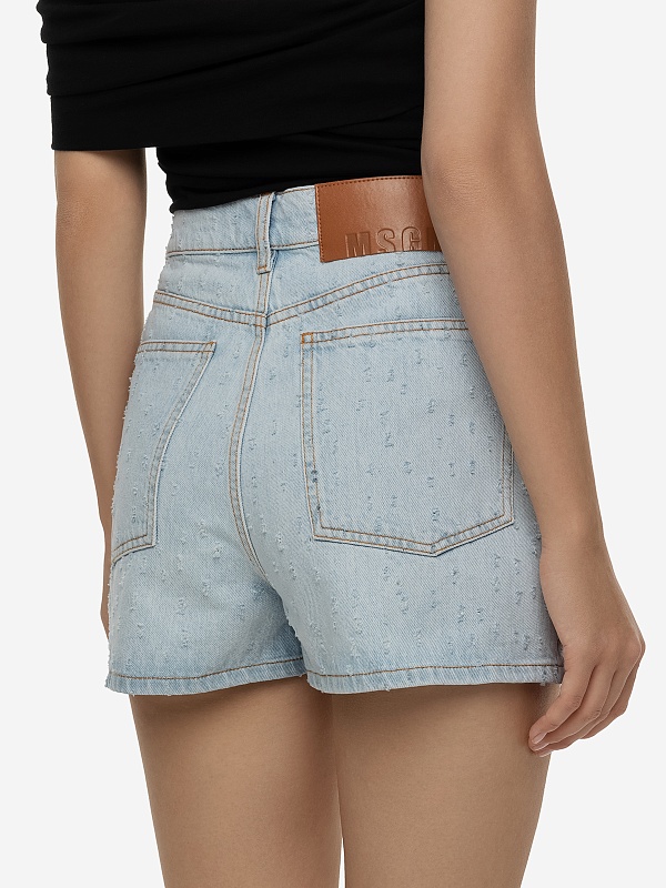 Шорты жен MSGM 3641MDB232L 247268 82 - 4