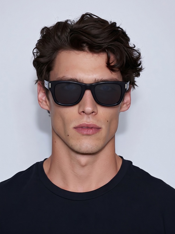 Солнцезащитные очки Saint Laurent SL 801 001 50 21 145 - 1
