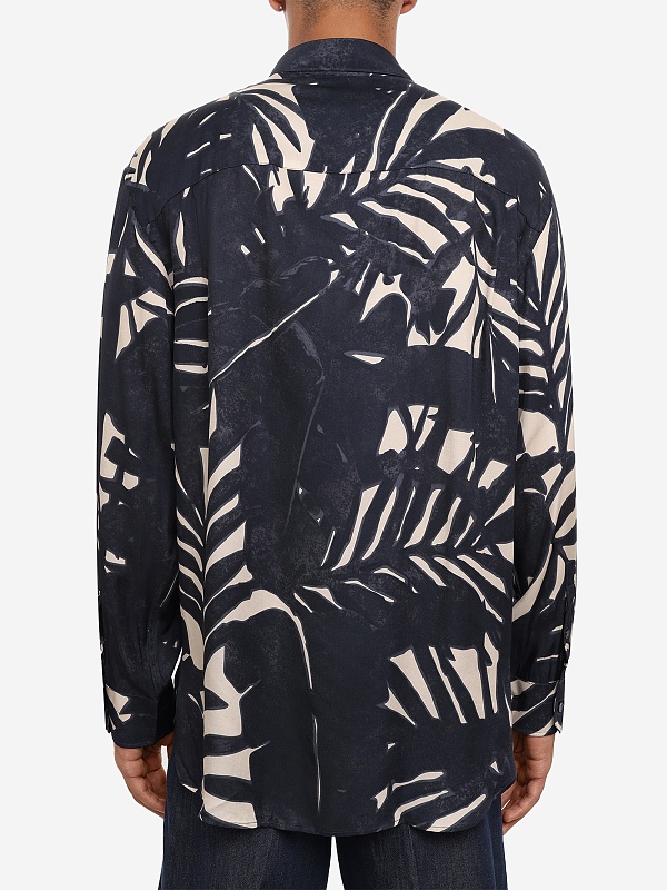 Рубашка муж Emporio Armani EM005762 AF13285 F1047 FOREST FANCY - 4