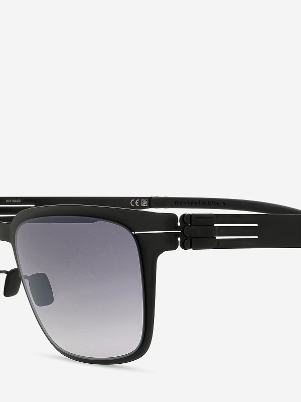 Солнцезащитные очки Ic Berlin IB Tanner Black Black to Grey Donnerstag 57 22 155 - 4