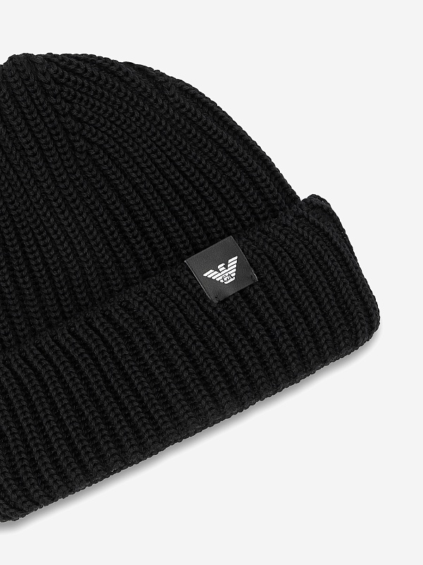 Шапка муж Emporio Armani 627449 4F565 00020 BLACK - 1
