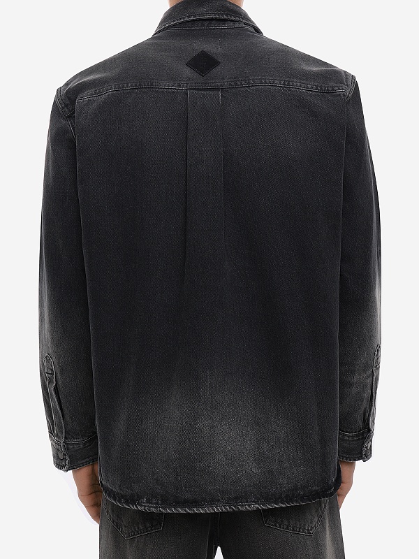 Рубашка муж Haikure HEM06058DF174L0925 PASADENA BLACK - 5