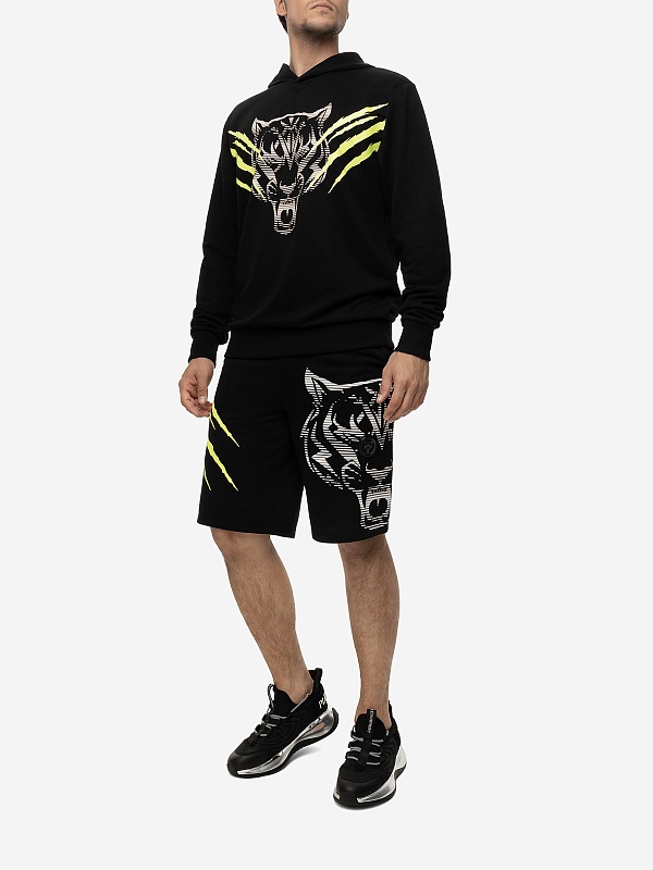 Худи муж Philipp Plein Sport SADC MJB3198 SJY001N 02 black - 1