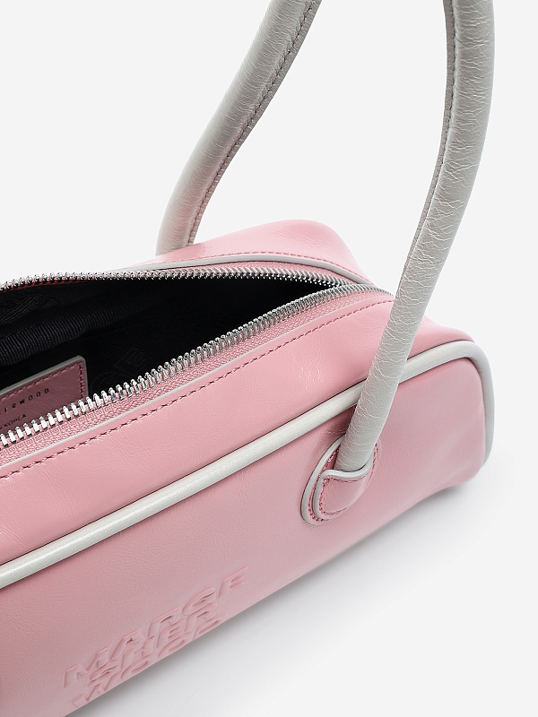Сумка жен MARGESHERWOOD GG047643 BABY PINK + LIGHT GREY CRINKLE - 3