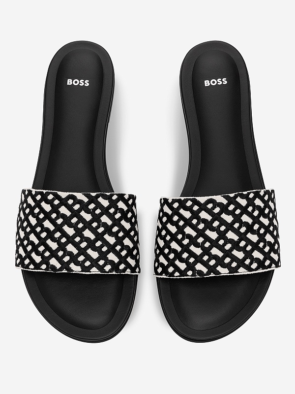 Мюли жен Hugo Boss 50517365 001 Black - 2