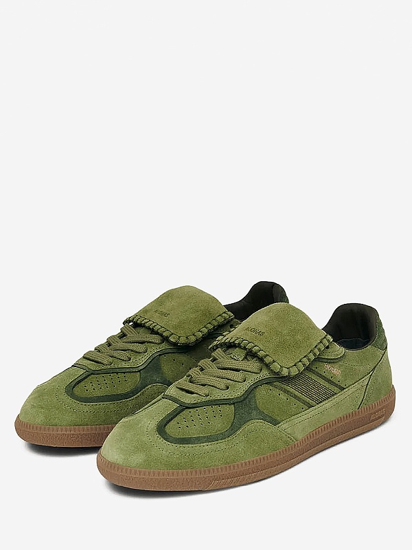 Кеды муж ALOHAS S100917-03 Suede Green - 1
