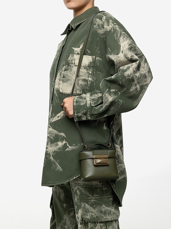 Сумка Gia Borghini MDB 3 4350 OLIVE - 5
