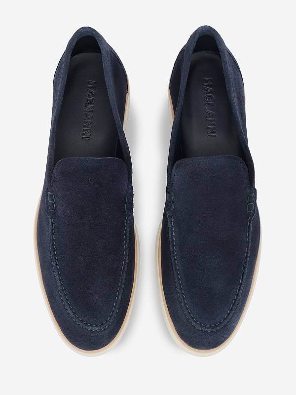 Лоферы муж Magnanni 26002 737ME AZUL TODO - 4