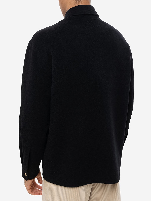 Куртка муж Drôle de Monsieur H-JT254-WO031-BL BLACK - 3