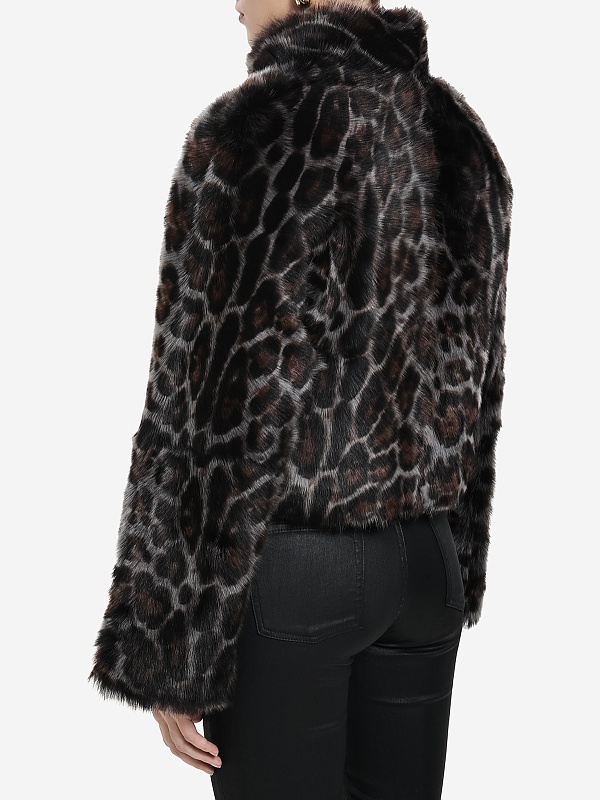 Шуба жен Burka TG-1415B/50BR Разноцветный - 3