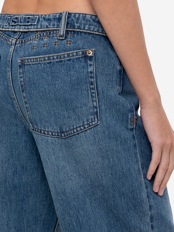 Джинсы жен Ksubi WPF25DJ014 denim - 4