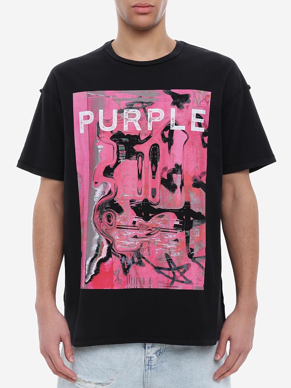 Футболка муж PURPLE P101-TBSD126 BLACK - 3