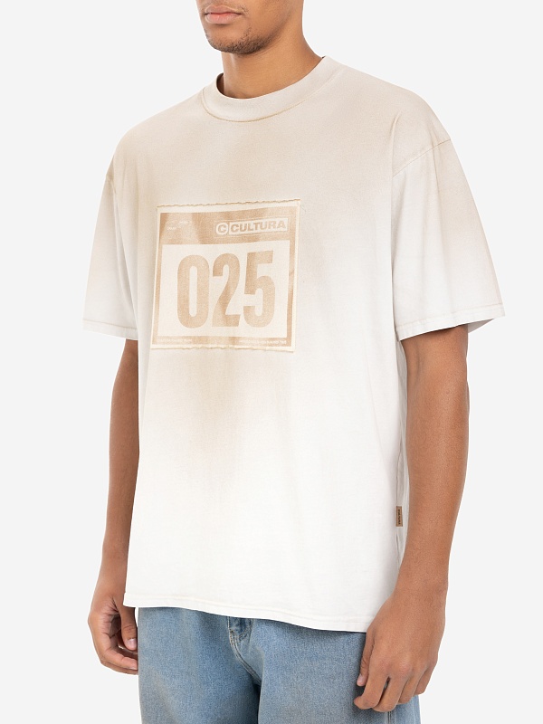 Футболка муж CULTURA S25CULT_A002 DIRTY WHITE - 3