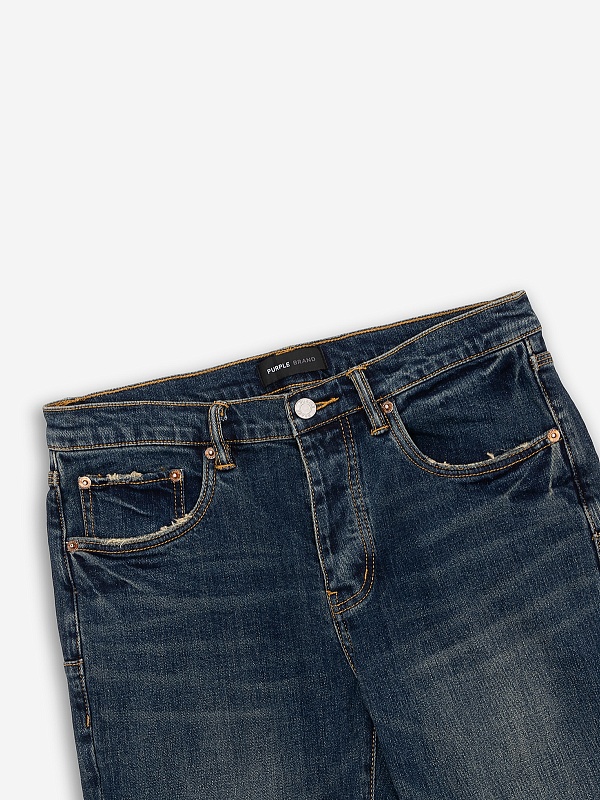 Джинсы муж PURPLE P001-STDK124 DK INDIGO - 2