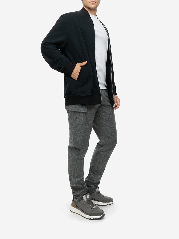 Кардиган муж Brunello Cucinelli MTU149072G NERO - 1