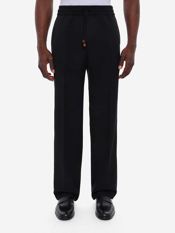Брюки муж Drôle de Monsieur J-BP191-PL127-BL BLACK - 3